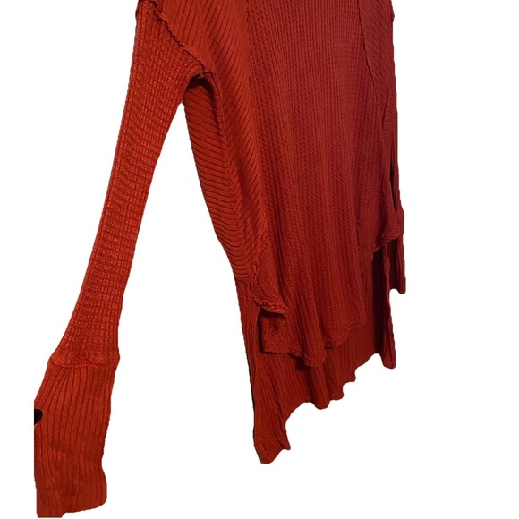 Free People Women's Pink‎ Long Sleeve Blouse Size M - Picture 5 of 12